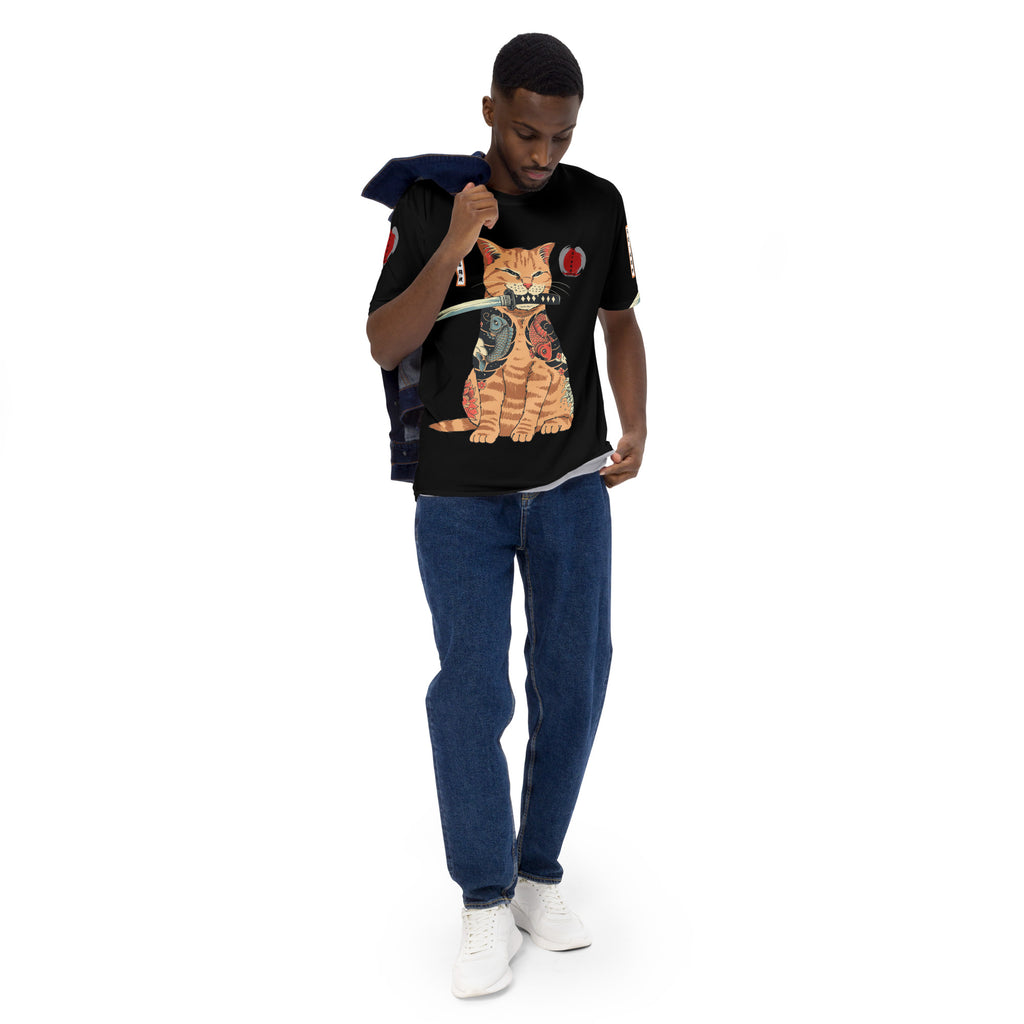 Legends Samurai Cat T-shirt
