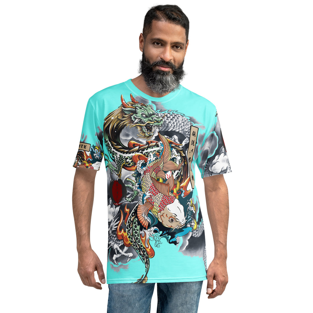 legends dragon koi t-shirt