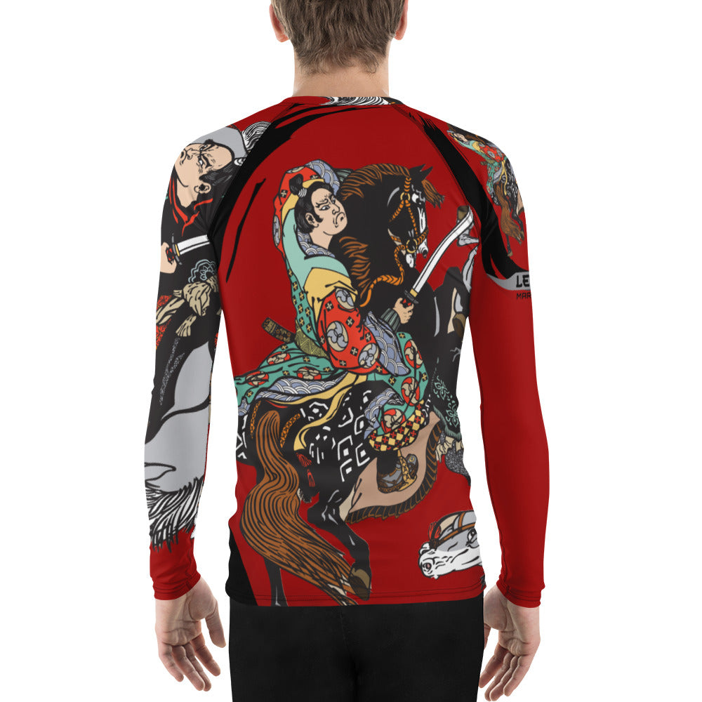 samurai horse Rash Guard