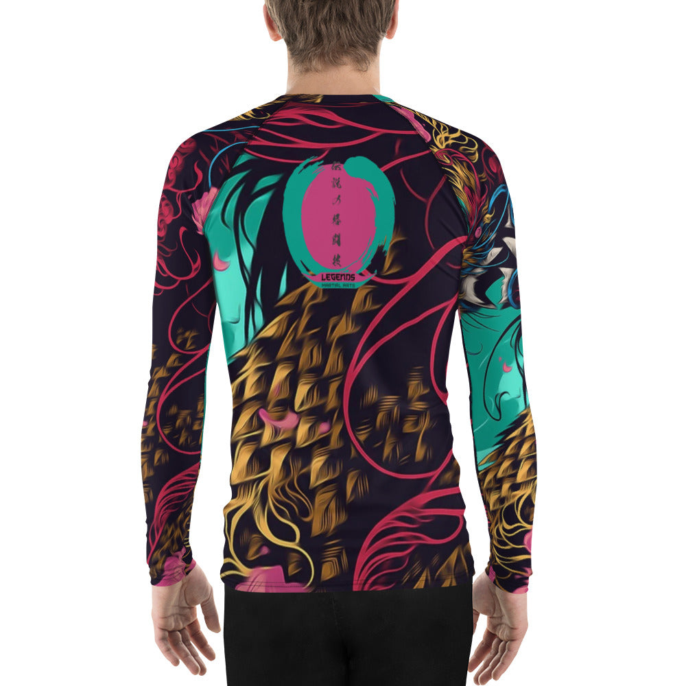 pastel dragon Rash Guard