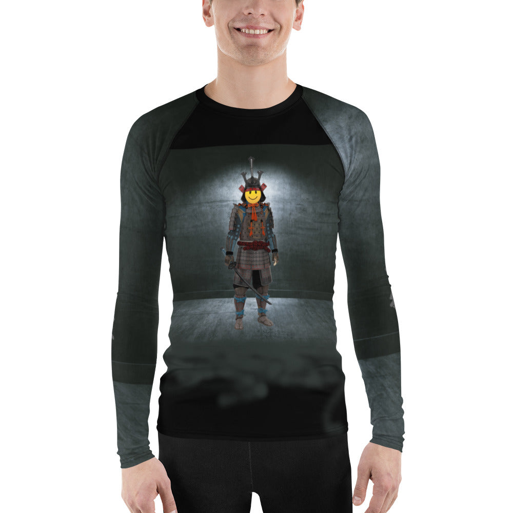 legends samurai smiley Rash Guard