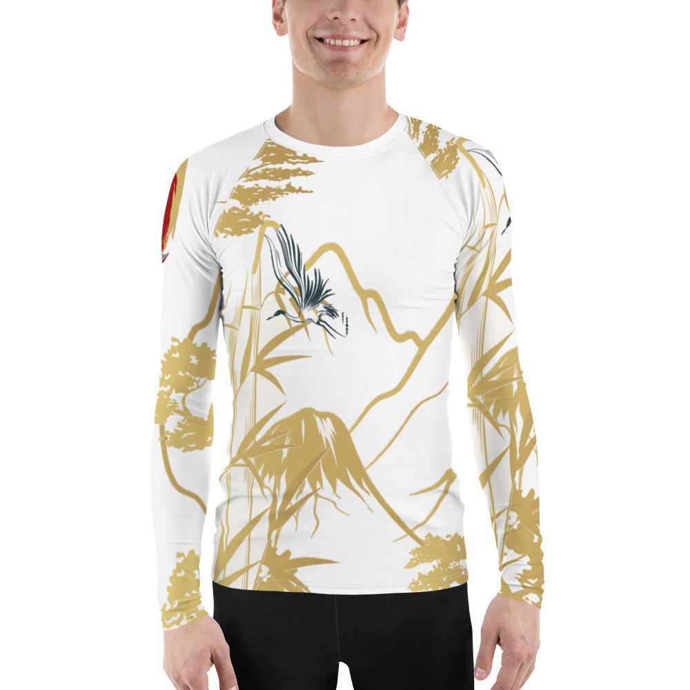Legends Golden Crane Rash Guard