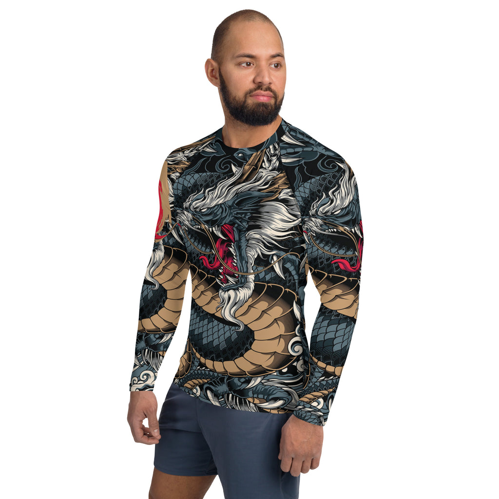 legends blue dragon Rash Guard