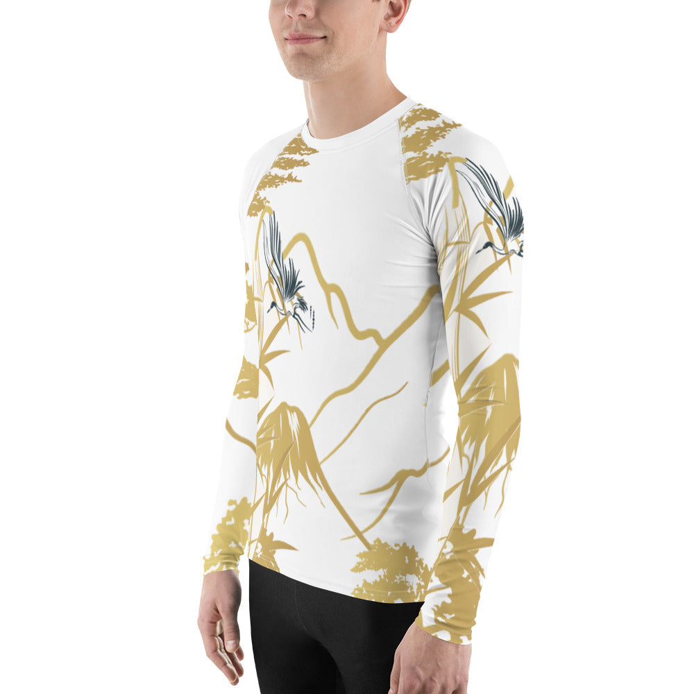 Legends Golden Crane Rash Guard