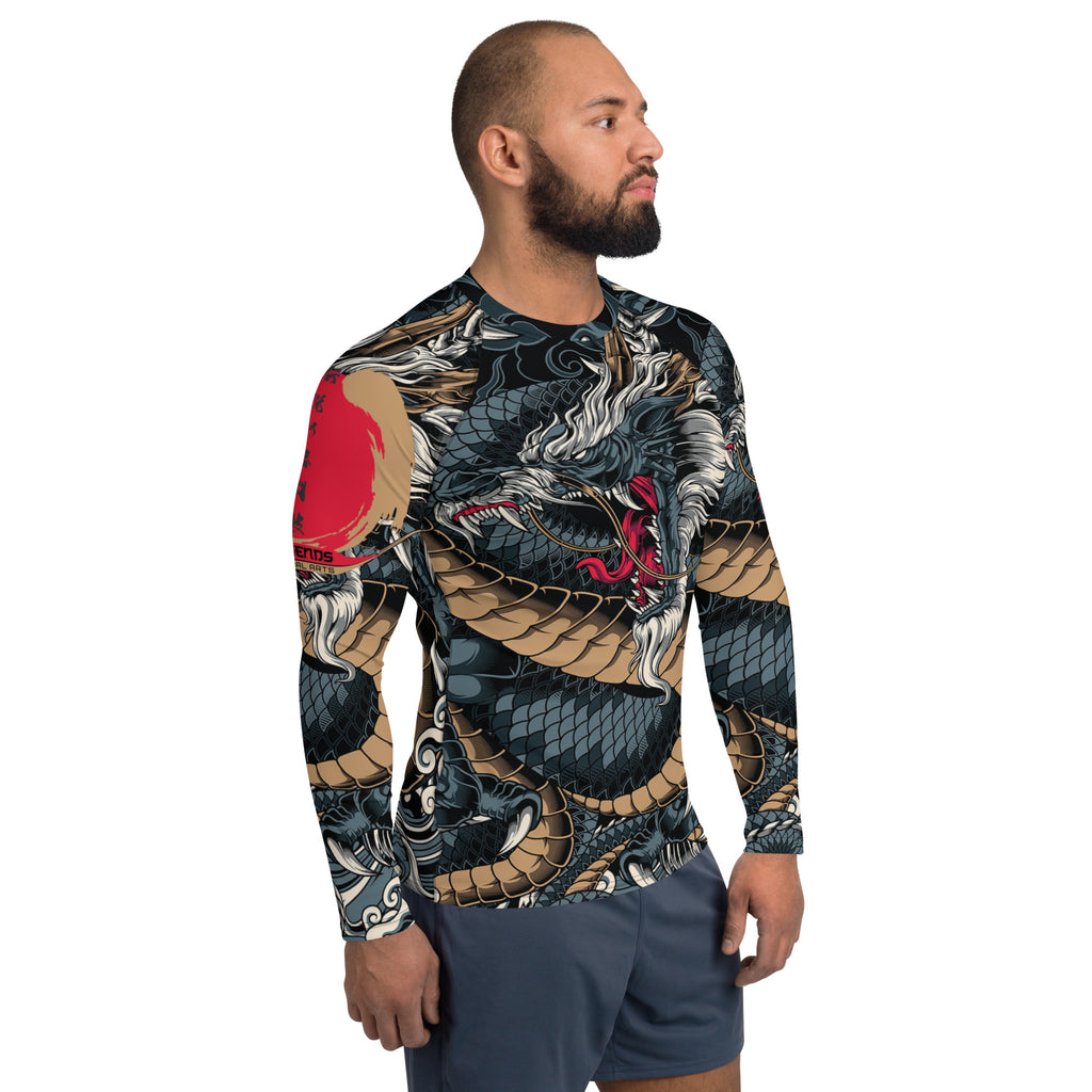 legends blue dragon Rash Guard