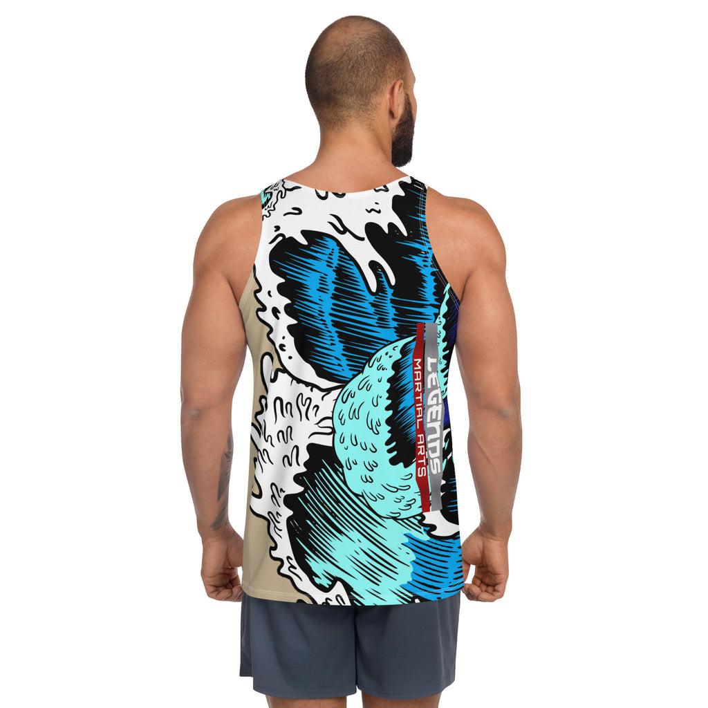 dragon water koi Tank Top