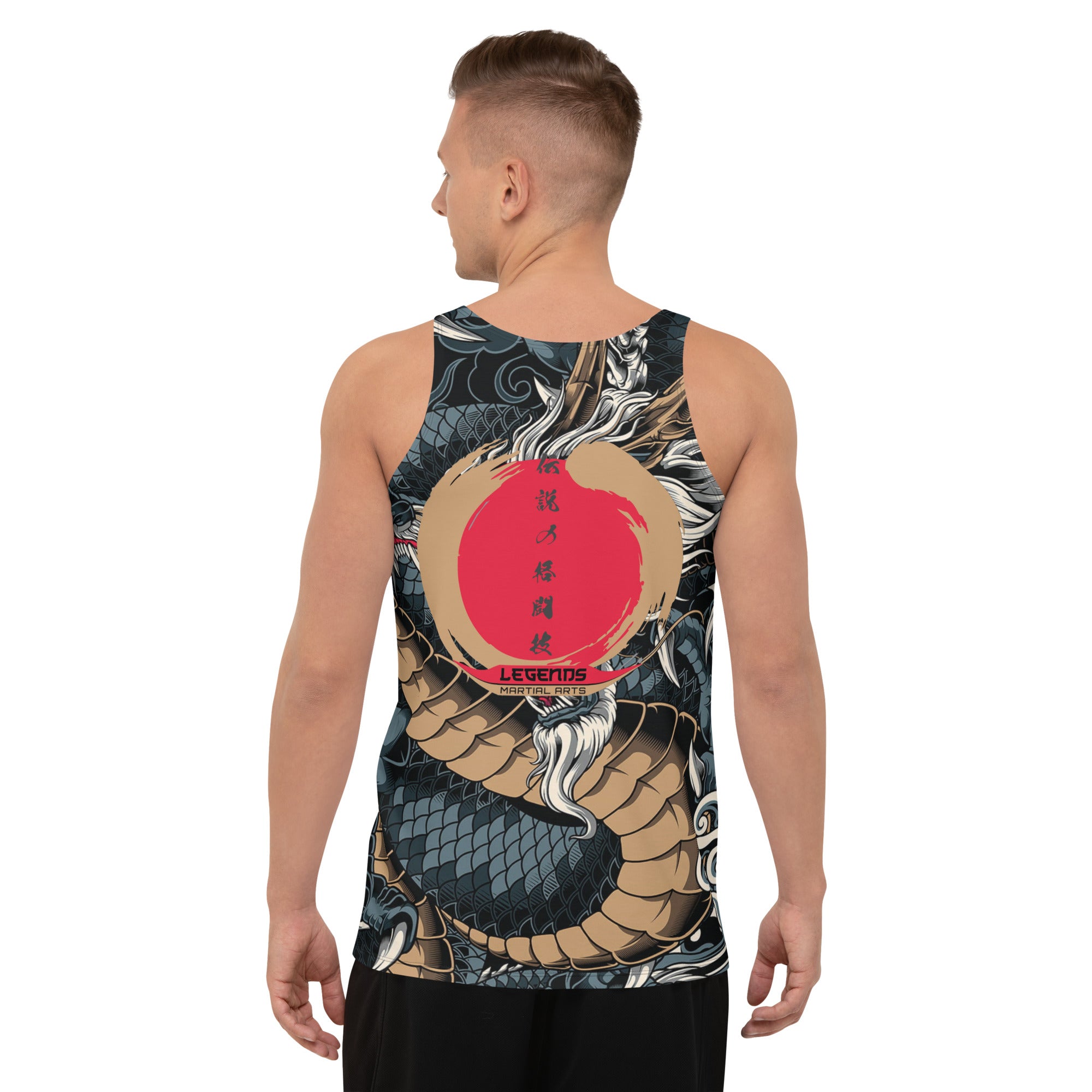 legends blue dragon Tank Top