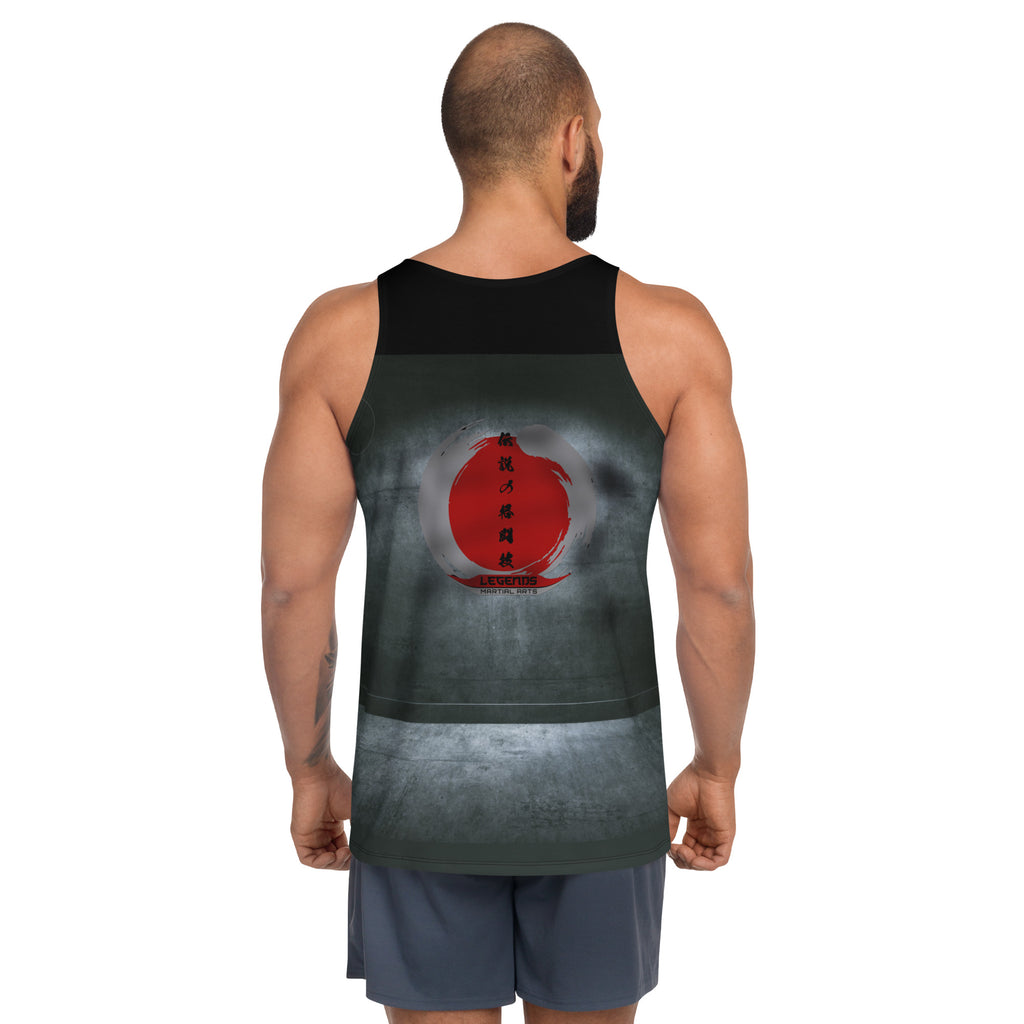 legends samurai smiley Tank Top