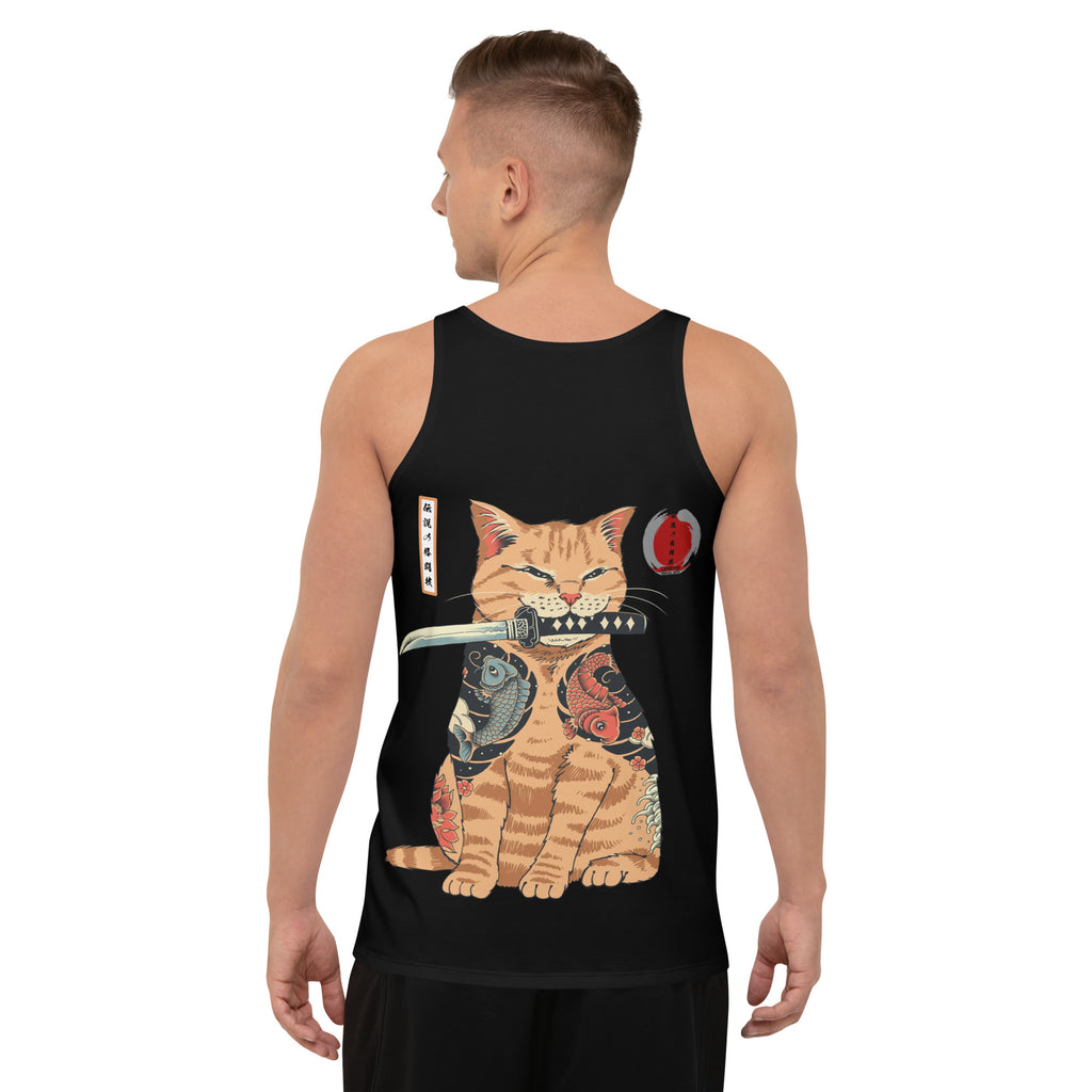 Legends Samurai Cat Tank Top