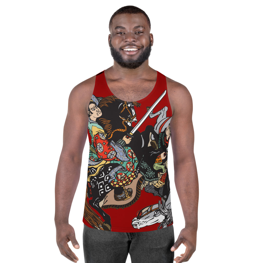 samurai horse Tank Top