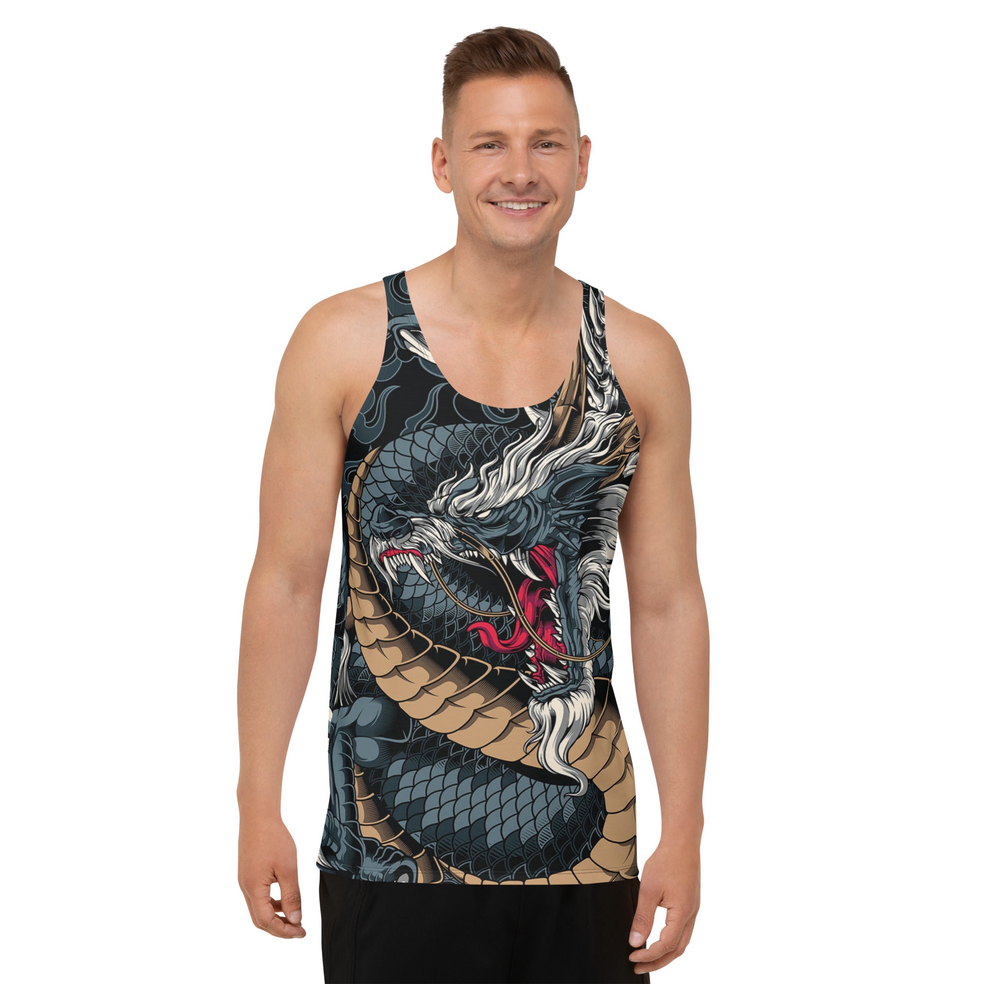 legends blue dragon Tank Top