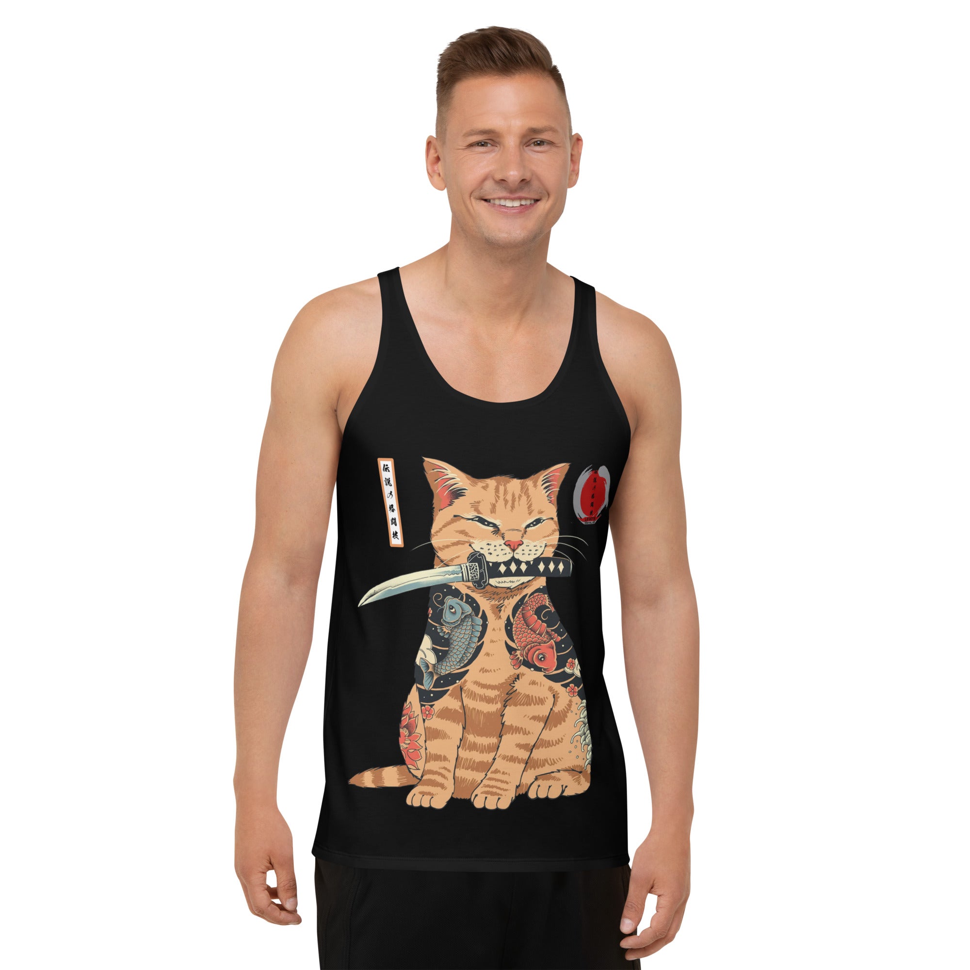 Legends Samurai Cat Tank Top