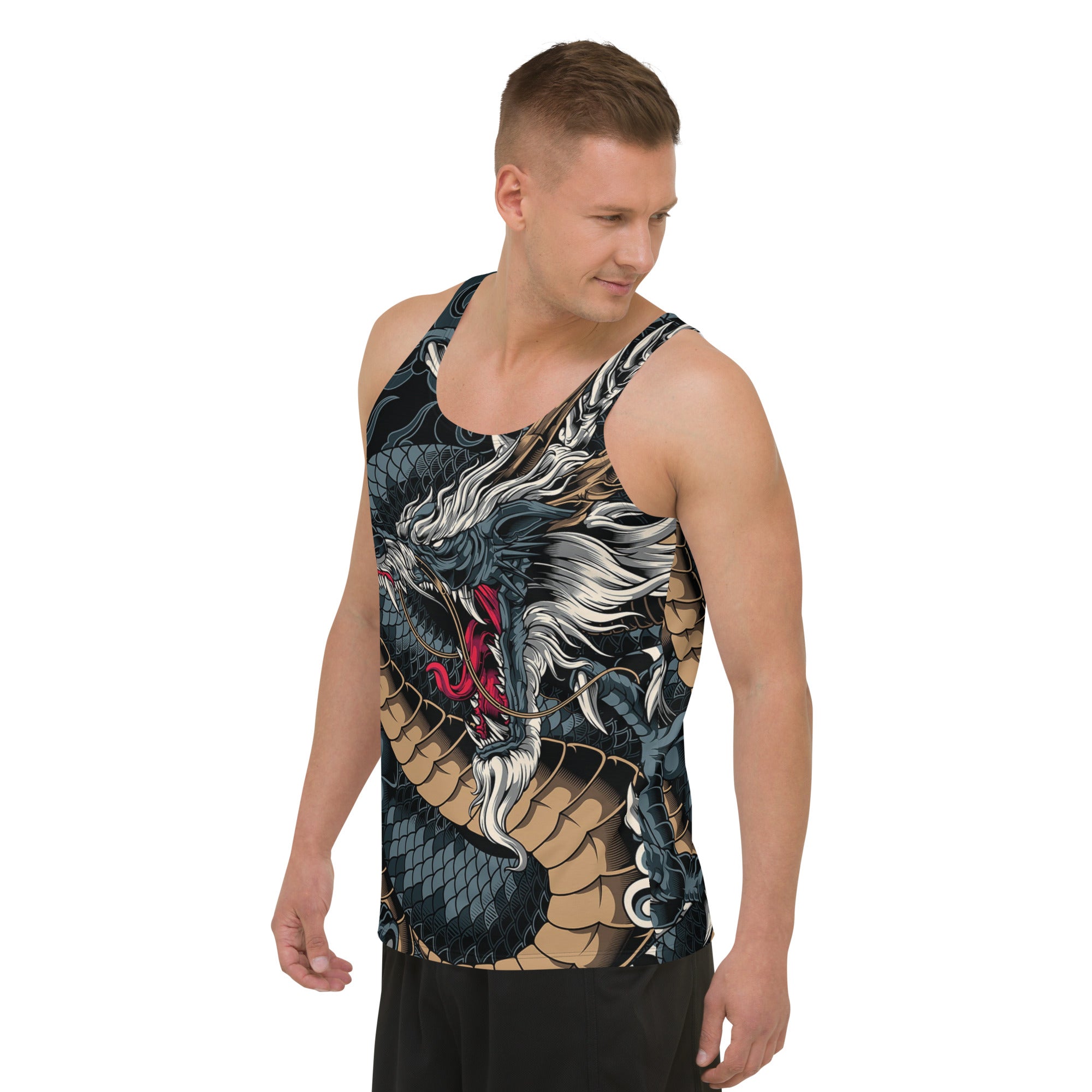 legends blue dragon Tank Top