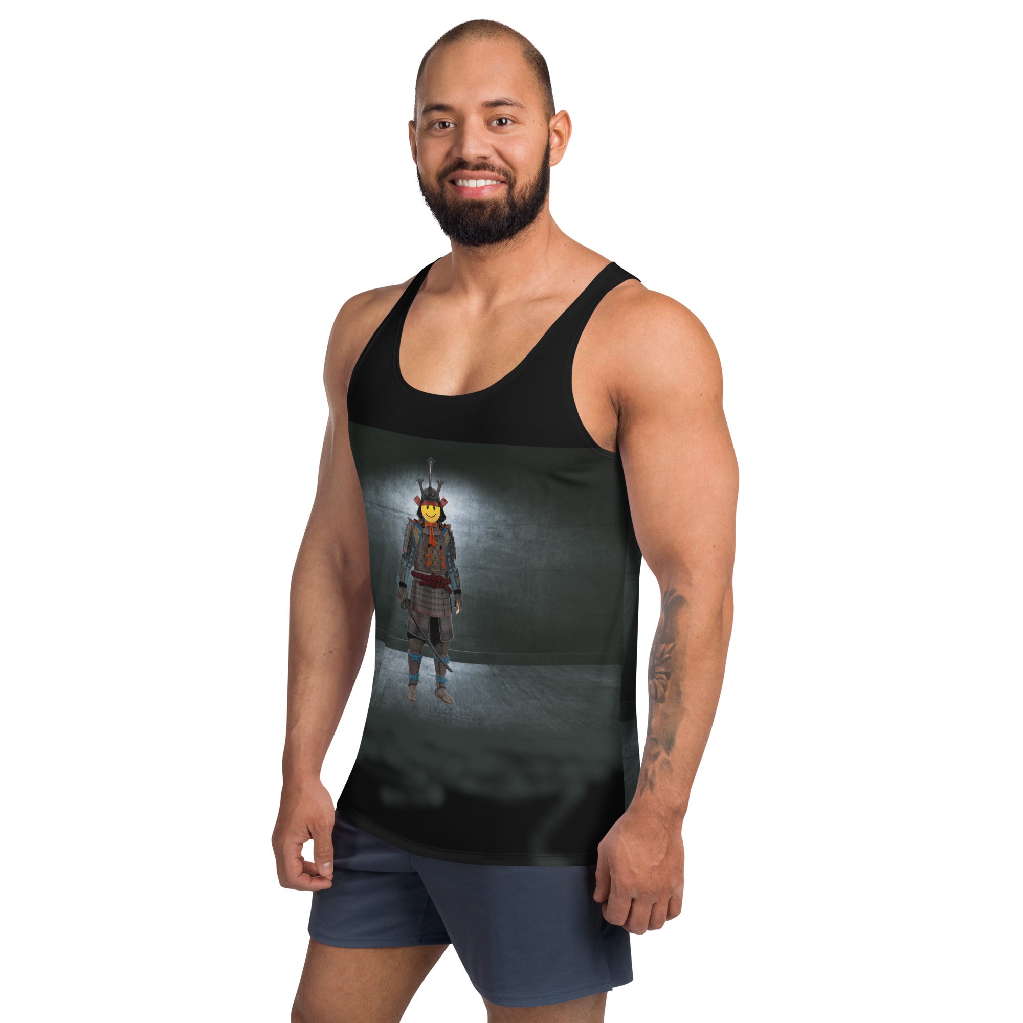 legends samurai smiley Tank Top