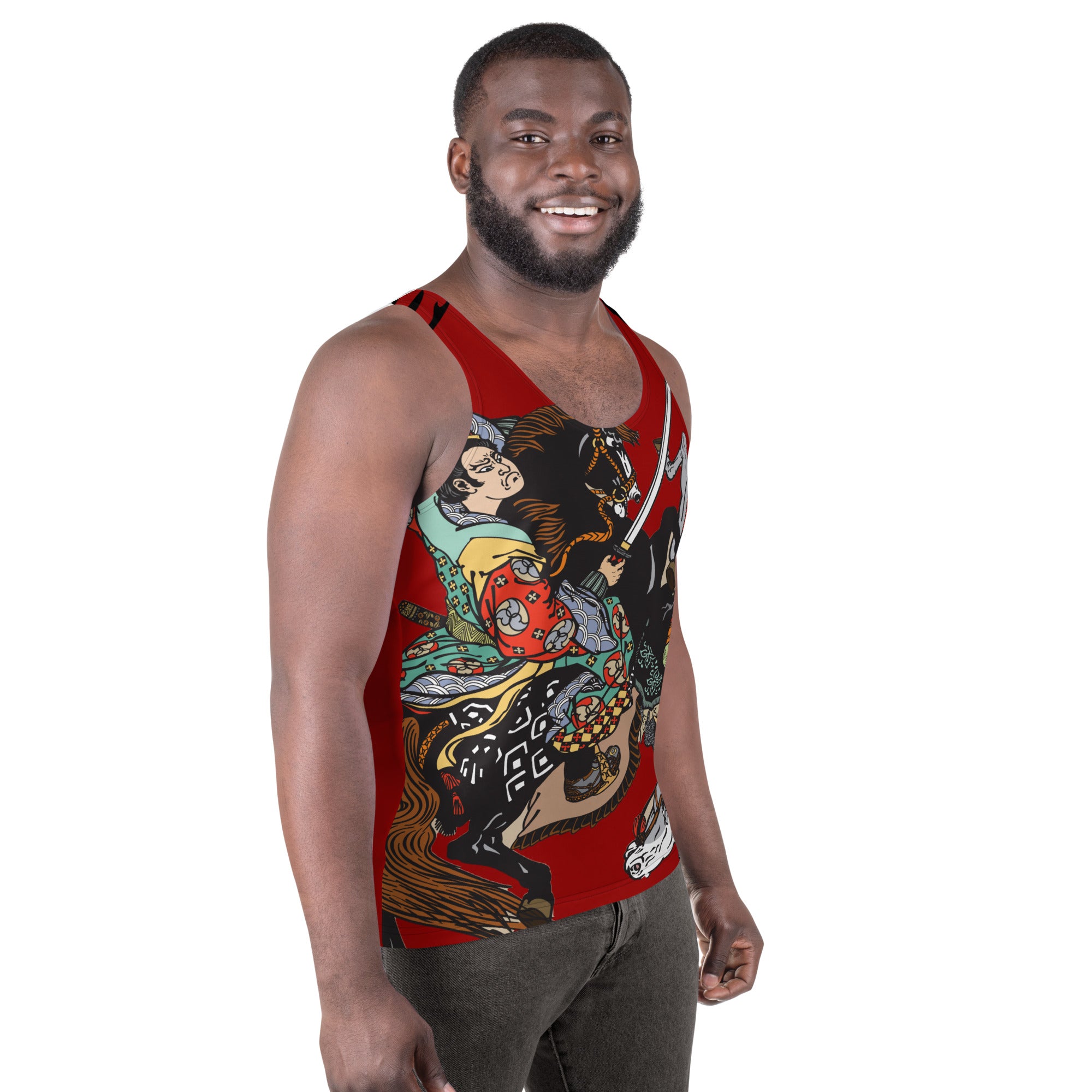 samurai horse Tank Top