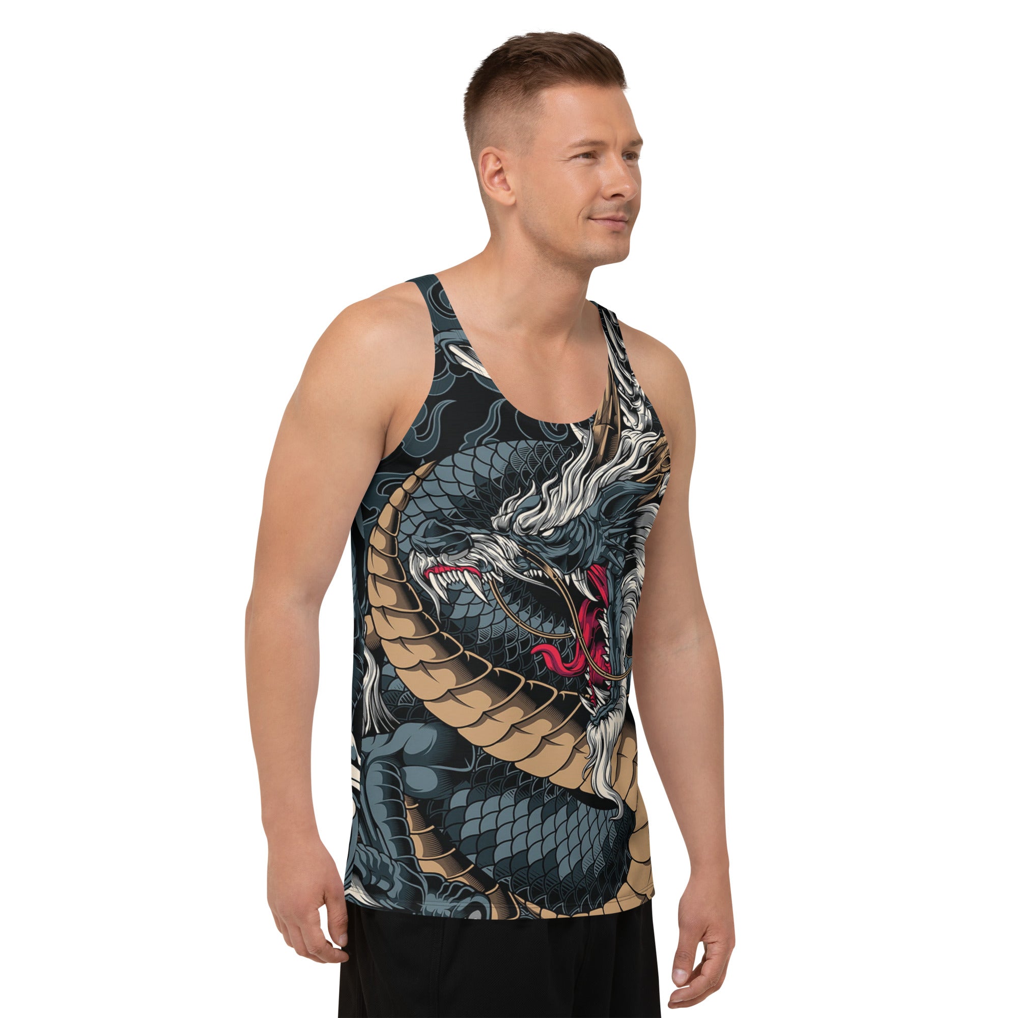 legends blue dragon Tank Top