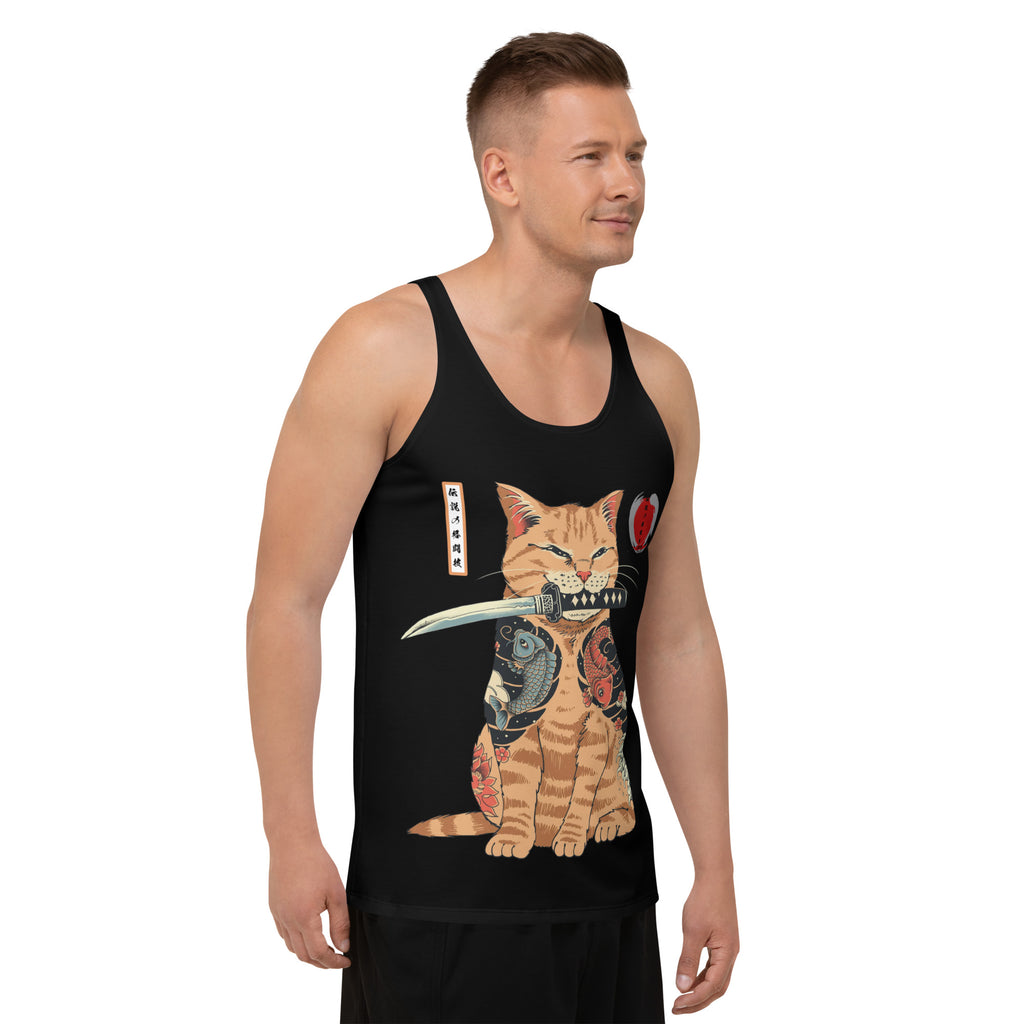 Legends Samurai Cat Tank Top
