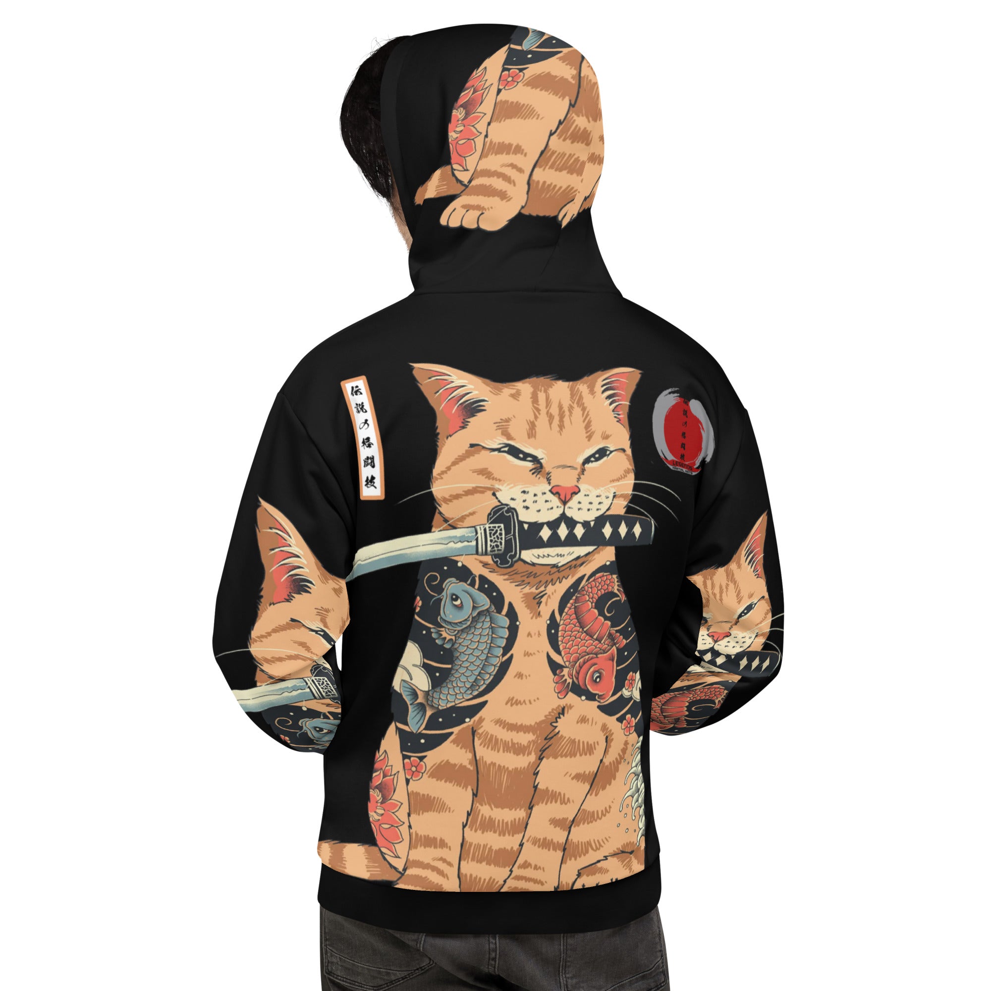 Legends Samurai Cat Hoodie