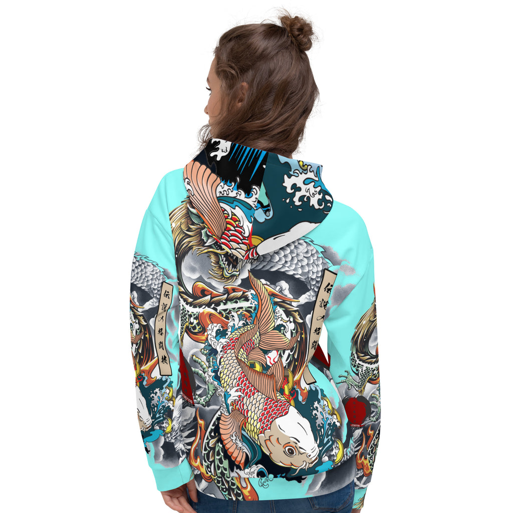 Legends Dragon Koi Hoodie