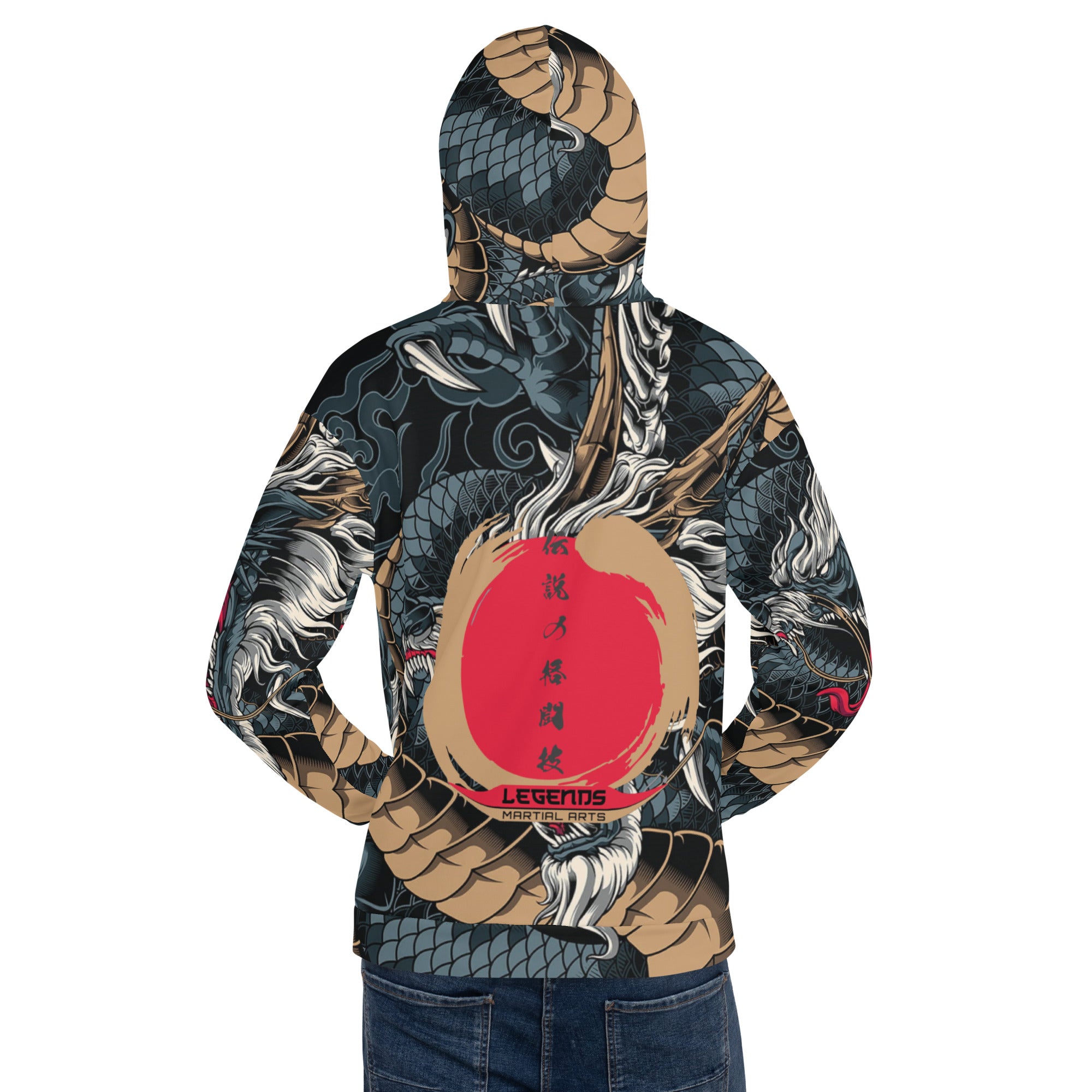 Legends Blue Dragon Hoodie