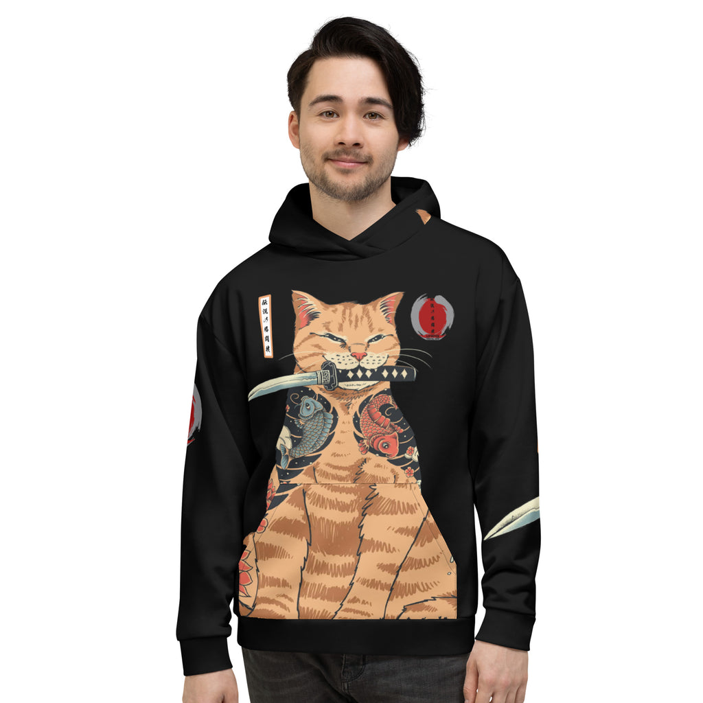 Legends Samurai Cat Hoodie