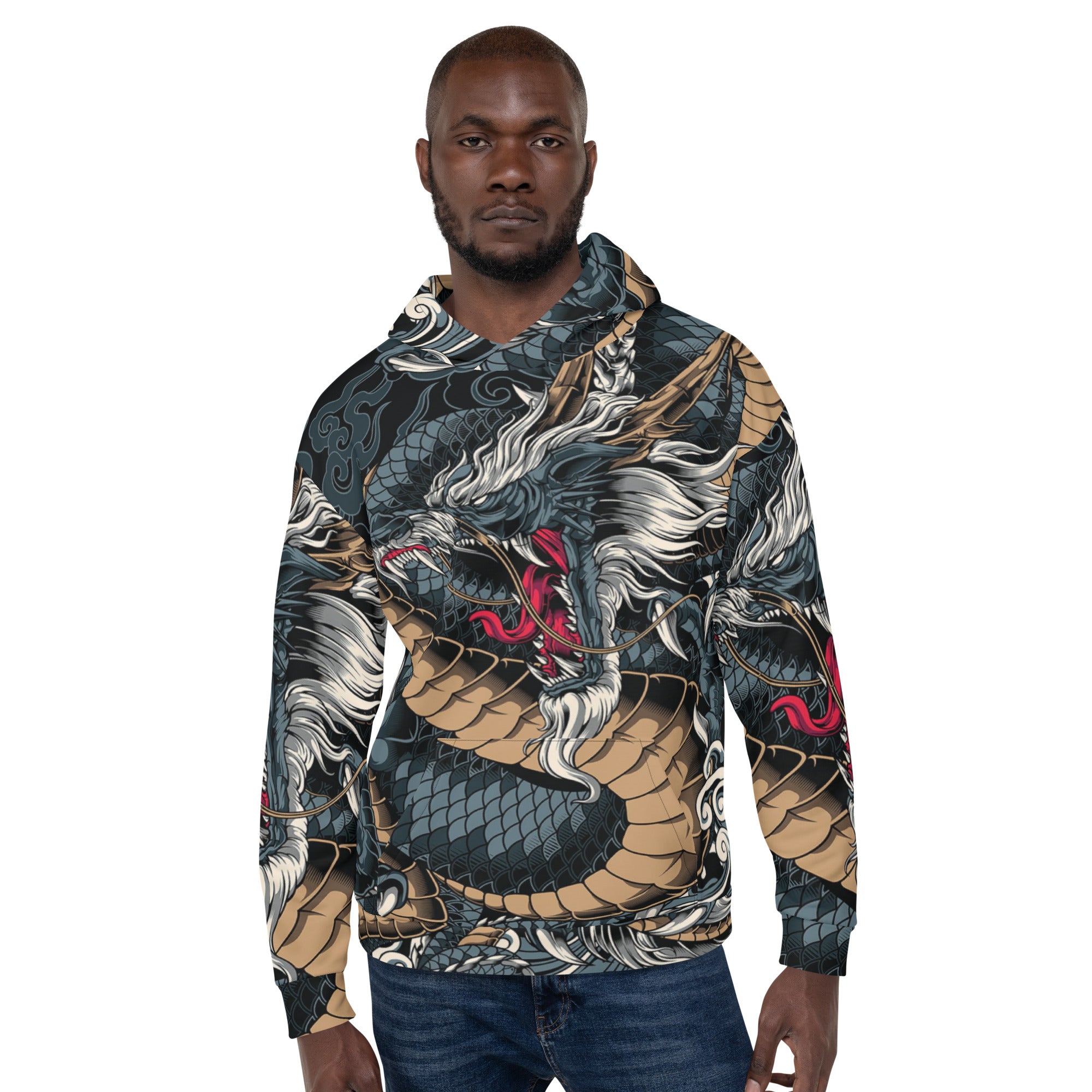 Legends Blue Dragon Hoodie