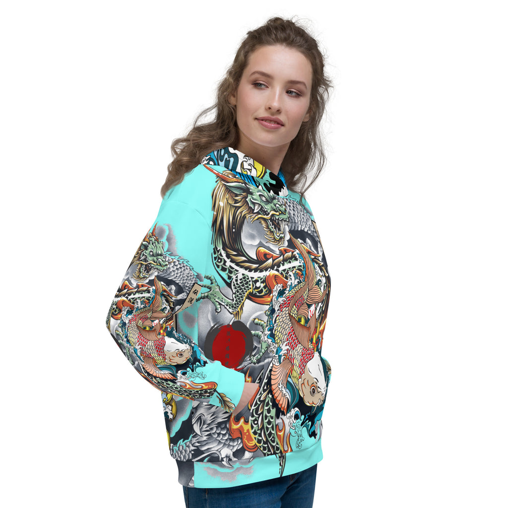 Legends Dragon Koi Hoodie
