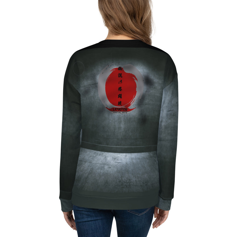 legends samurai smiley Sweatshirt