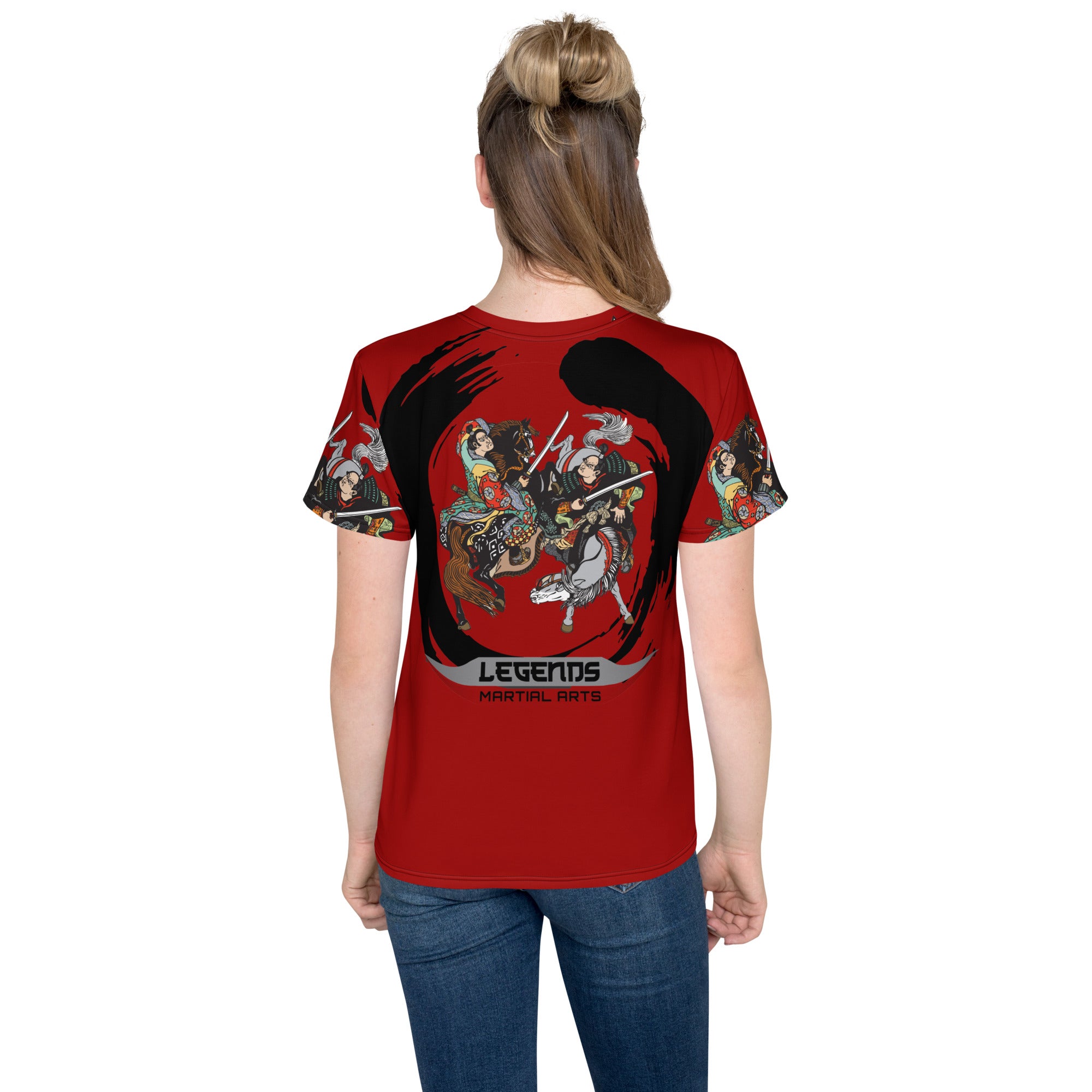 Youth samurai horse t-shirt