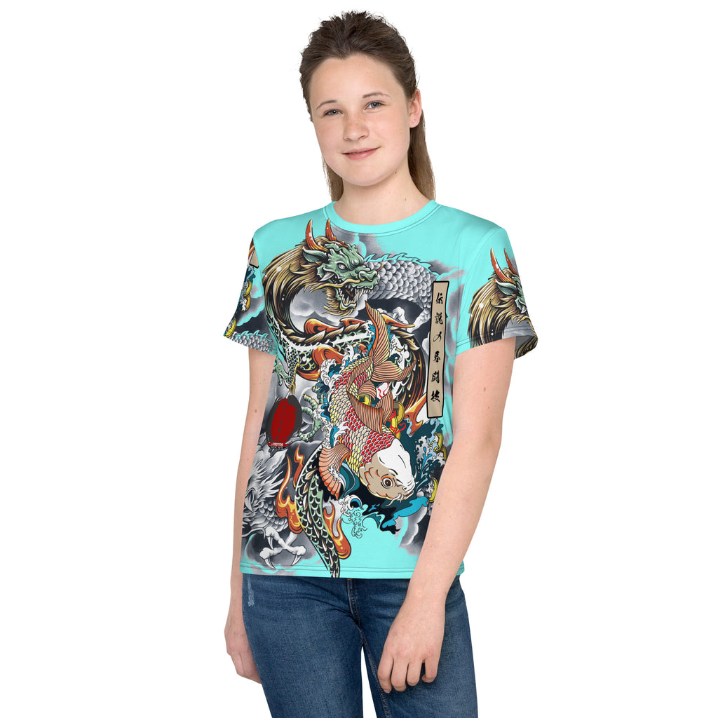 Youth Legends Dragon Koi t-shirt