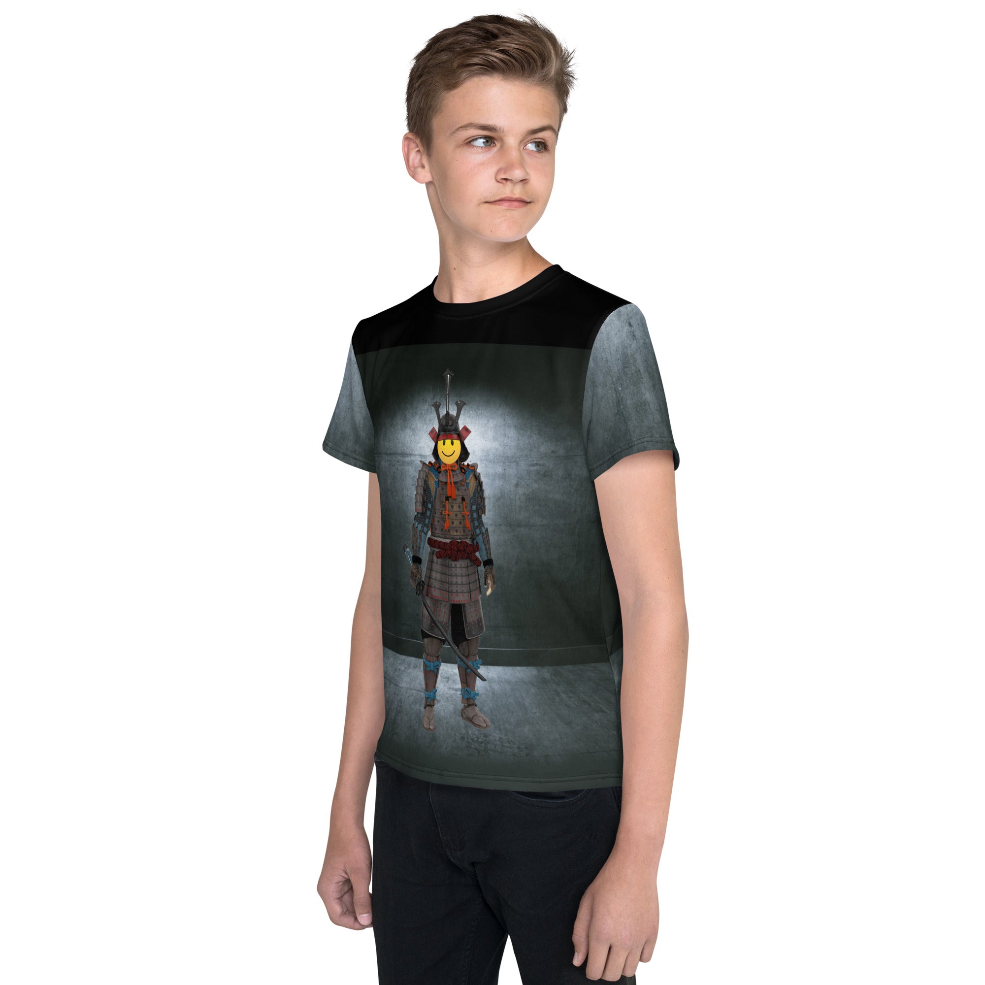 Youth Samurai smiley t-shirt
