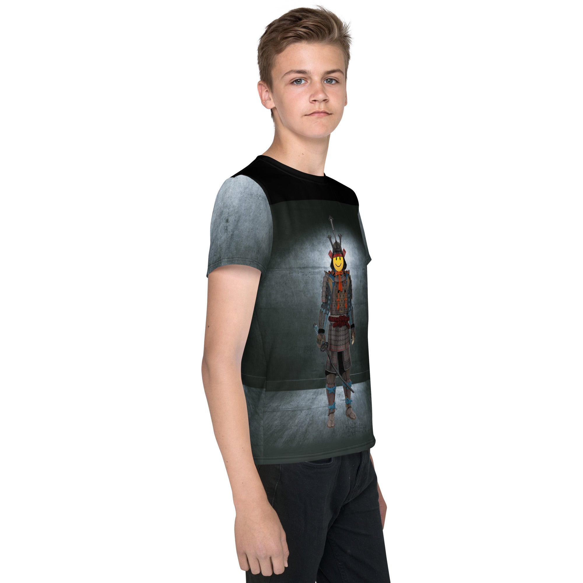 Youth Samurai smiley t-shirt