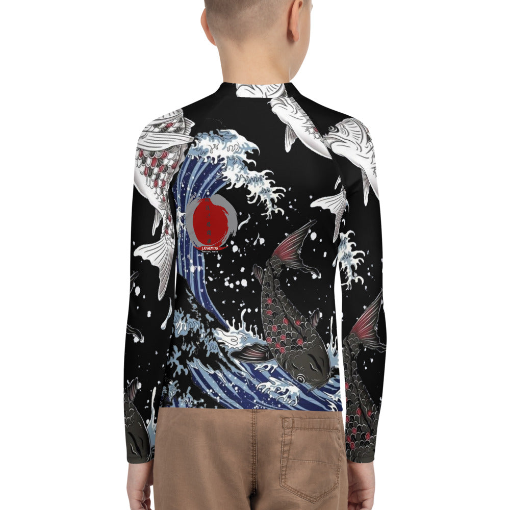 Legends Koi Youth Rash Guard