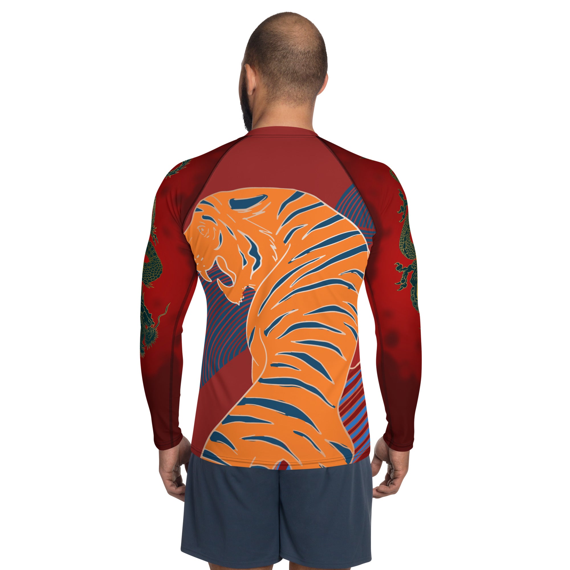 legends dragon tiger Rash Guard