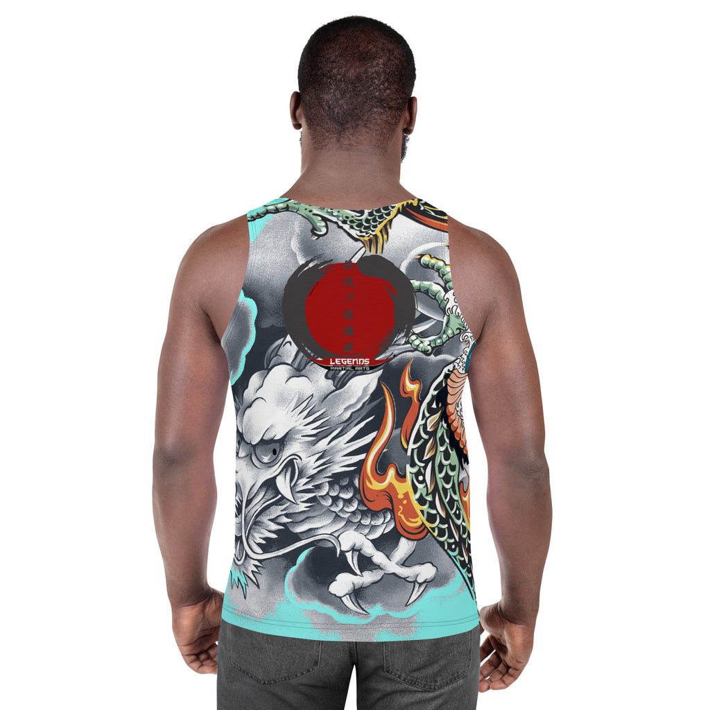legends dragon/koi Tank Top