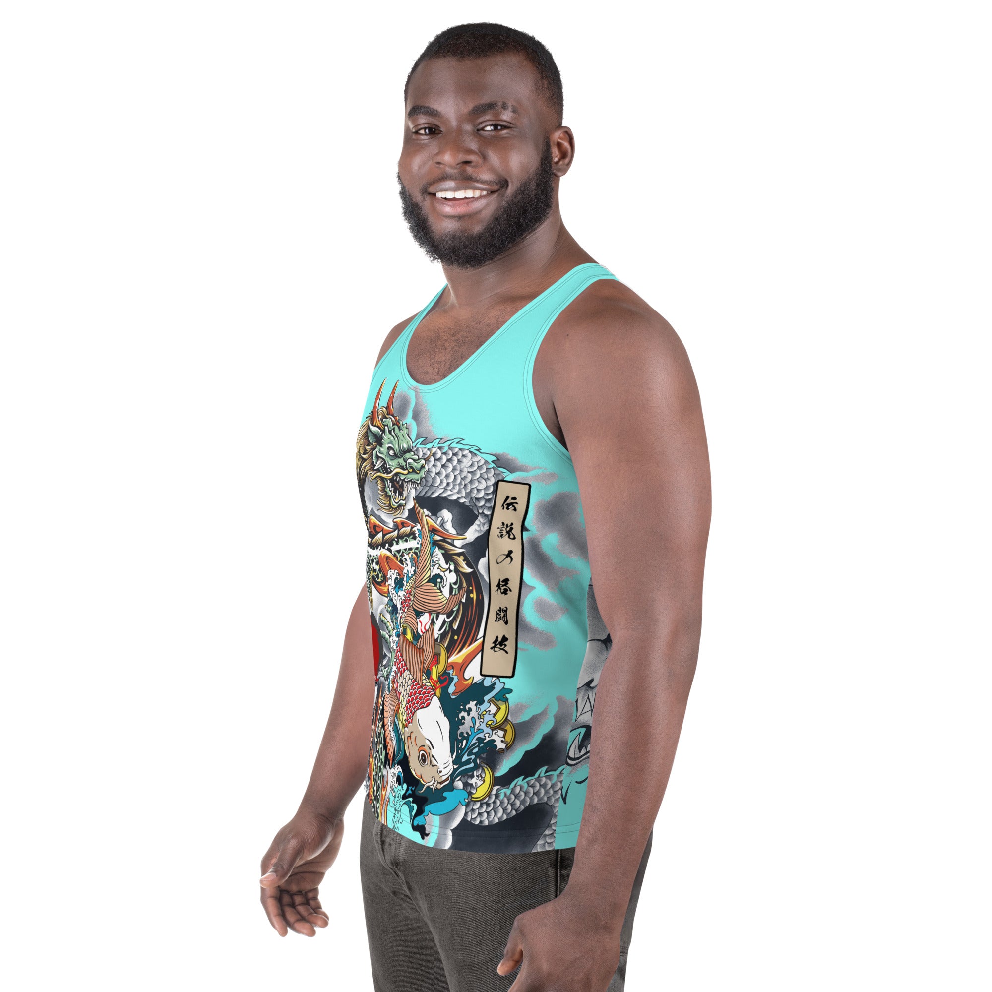 legends dragon/koi Tank Top